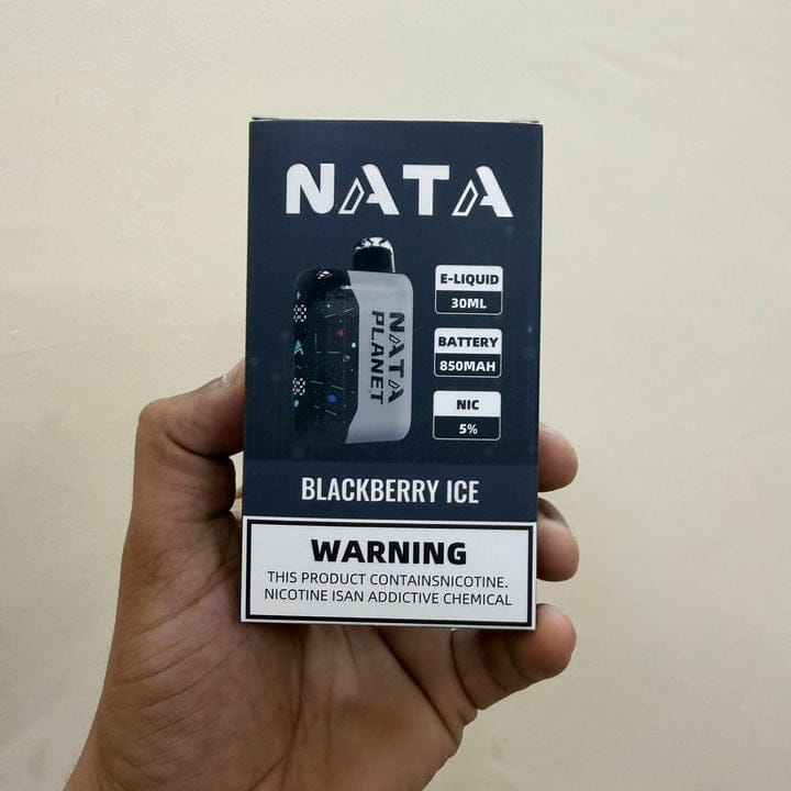NATA Space X 27ML Disposable - 850mAh Battery (Cola Ice)
• NATA Space X Long-Lasting Vape - Strawberry Kiwi Ice
